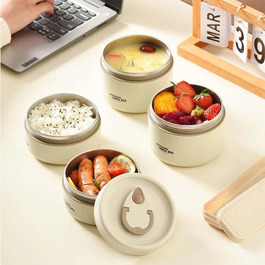 4 In 1 Lunch insulated set with 3 lunch boxes and 1 lunch bag