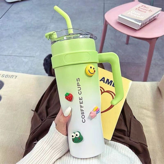 Miniso Stanley Cup Price in Kenya – 1200ml Trend Stainless Steel Tumbler