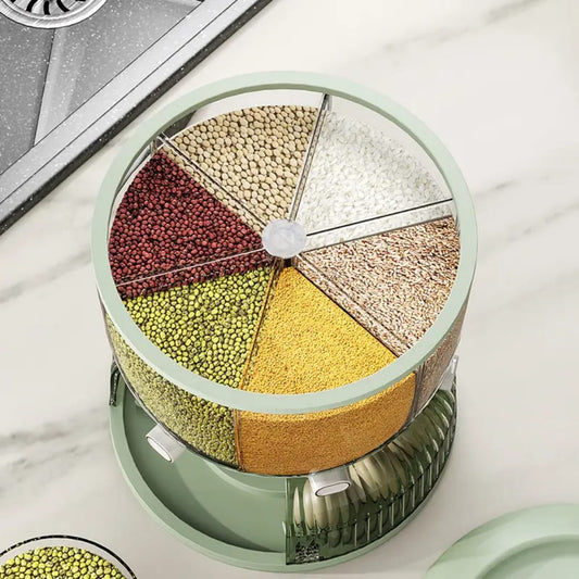 12kgs Partitioned cereal dispenser | - Elegant Households KE