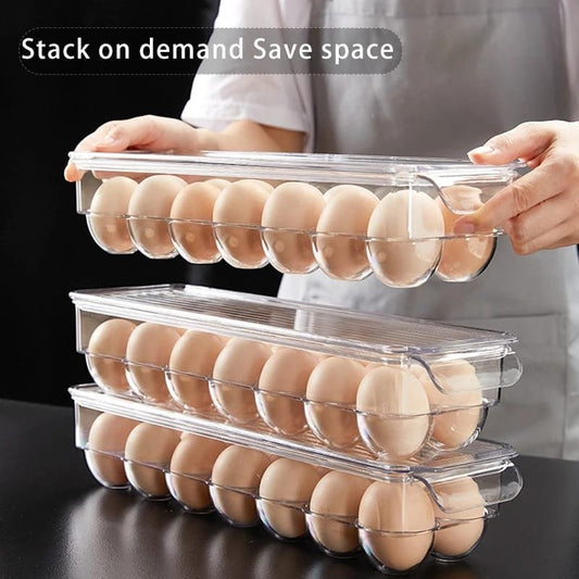 14 Grid Airtight Egg Tray/Holder | - Elegant Households KE