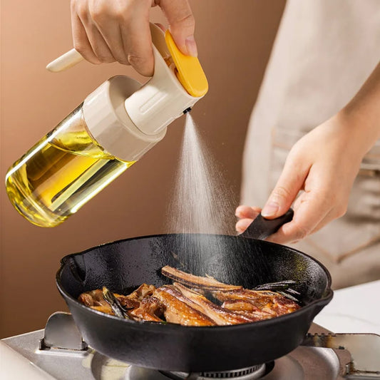 180ml Oil Spray Bottle – Fine Mist Dispenser for Cooking & Baking | - Elegant Households KE