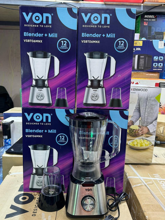 2 in 1 VON Blender + Miller | - Elegant Households KE