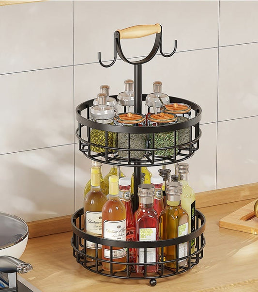 2 - Tier Detachable Nordic Fruit/Vegetable Rack | - Elegant Households KE