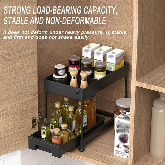 2-Tier Multi-Purpose Rack Kenya – Carbon Steel Storage Shelf Rack