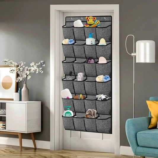 24 Pocket Shelf Wardrobe Storage Bag | - Elegant Households KE