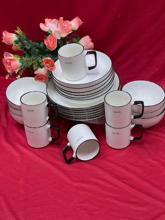 24pcs JAPANESE Dinner set | - Elegant Households KE
