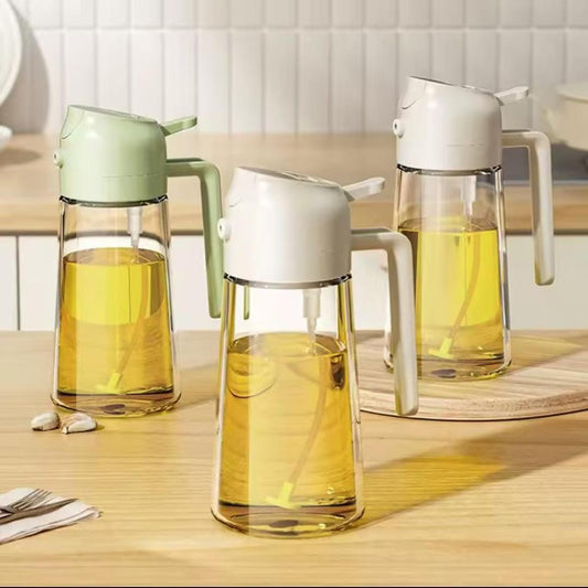 2in 1 oil jar Sprayer & dispenser | - Elegant Households KE
