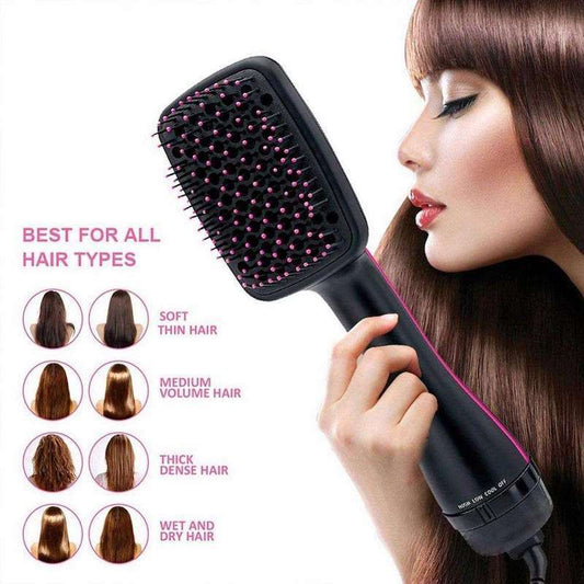 3 - in - 1 Hair Straightener Brush | - Elegant Households KE