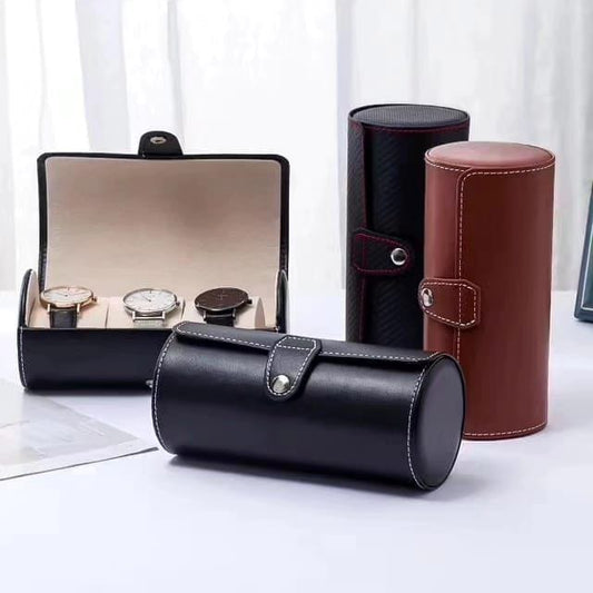 3 Slot watch storage case | - Elegant Households KE