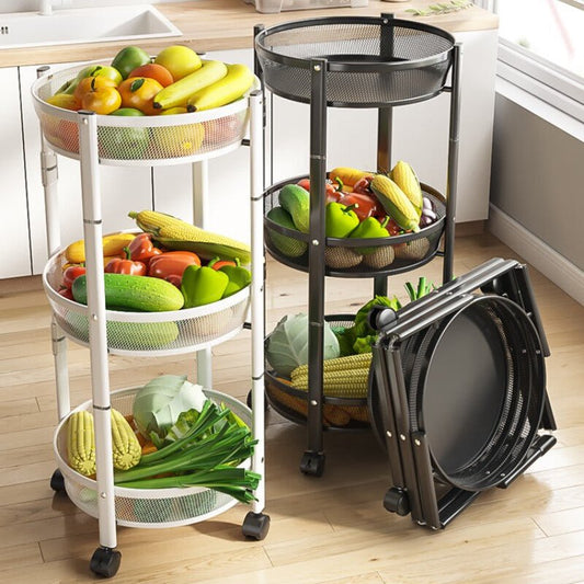 3 tier collapsible rack | - Elegant Households KE