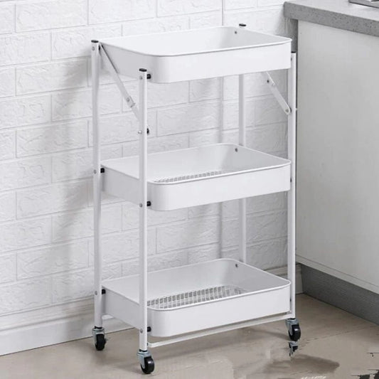 3 Tier Movable Trolley/Rack | - Elegant Households KE