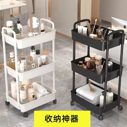 3 Tier multipurpose Trolley with 360 Degree Rotation | - Elegant Households KE