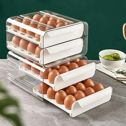 Egg Tray Price in Kenya – 32 Grid Layered Egg Tray (Clear Acrylic)