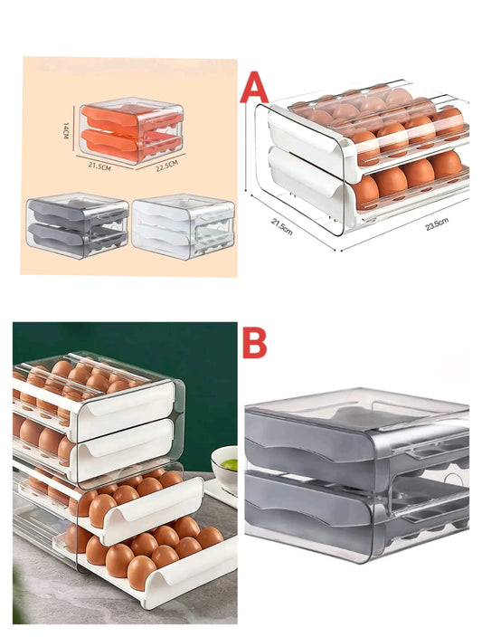 32 Pcs Egg Holder Tray | - Elegant Households KE