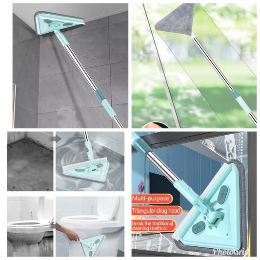 360 double sided degree high walls /floor mop | - Elegant Households KE