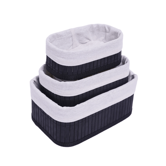 3in1 organising wicker baskets | - Elegant Households KE