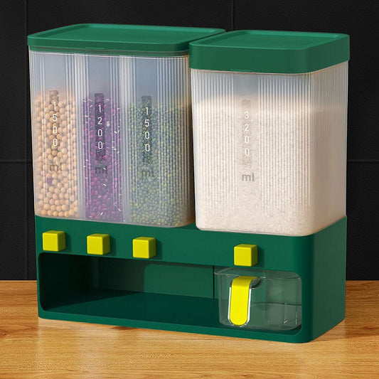 4-Compartment Cereal Dispenser – Countertop Cereals Dispenser in Kenya