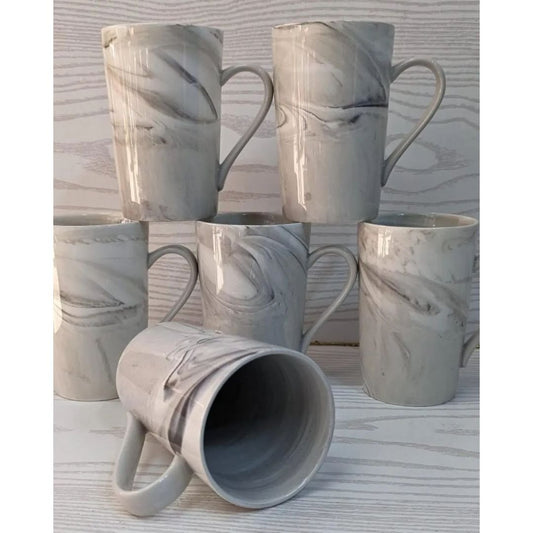 450ml Mable Color Porcelain Ceramic Mug | - Elegant Households KE