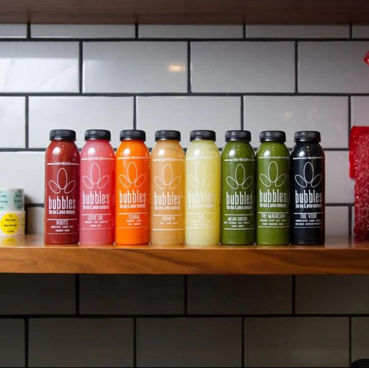 4pcs Re - usable glass juice bottles | - Elegant Households KE