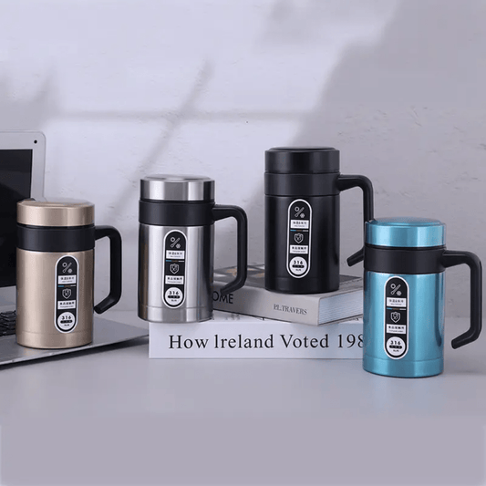 500ml Double Walled insulated drinking Mug Vacuum Cup | - Elegant Households KE