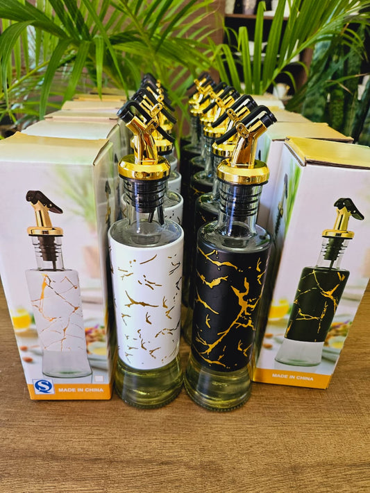 500ml marble oil jar | - Elegant Households KE