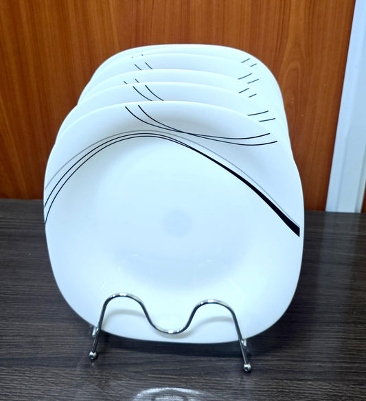 6 pc corner plates | - Elegant Households KE