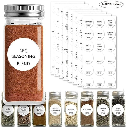 8 Sheet Pantry Stickers | - Elegant Households KE