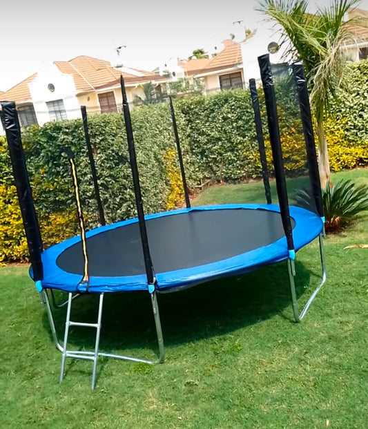 8FT Trampoline with Safety Enclosure Net | - Elegant Households KE