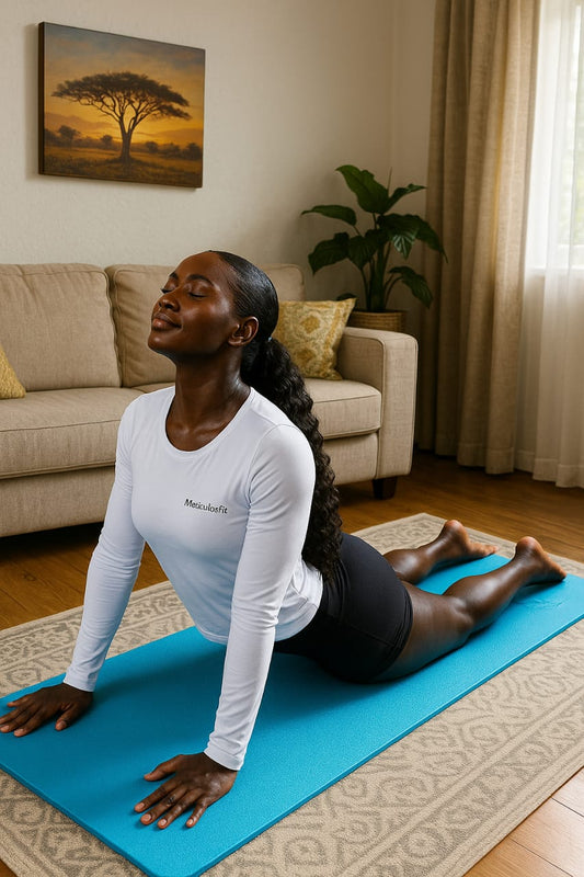 8mm Thickened Nonslip Yoga Mat – Ultimate Comfort & Grip | - Elegant Households KE