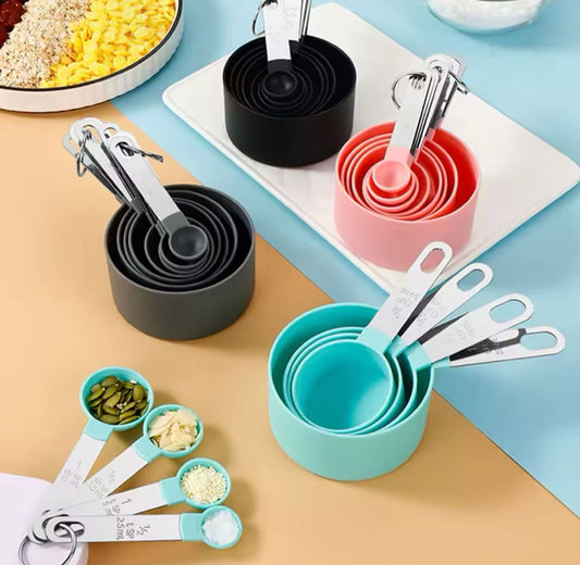 8pcs Multipurpose measuring spoons/Cups | - Elegant Households KE