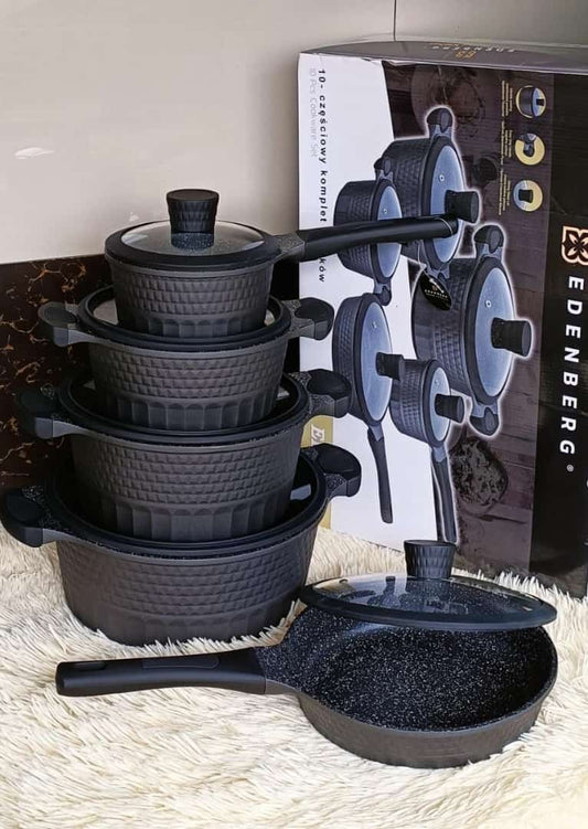 10pcs Edenberg Cookware set/Pots