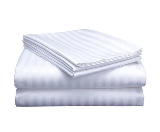 Luxury Cotton Stripped Bedsheets