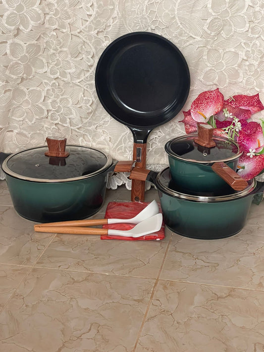 10pcs GRANITE sufuria set