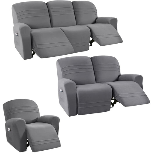 Velvet Recliner Sofa Covers