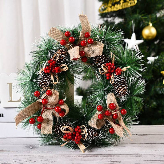 32cm Front Door Christmas Wreath
