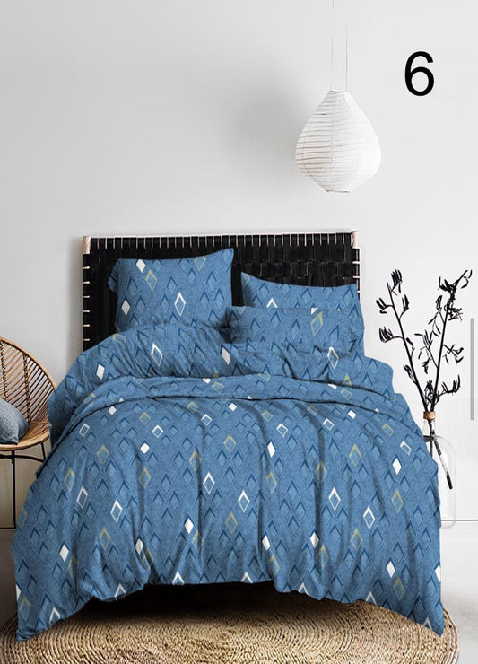 6 Piece Cotton Bedsheets Sets