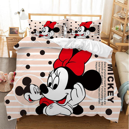 3 in 1 Cartoon Themed kids Duvet COVER Set