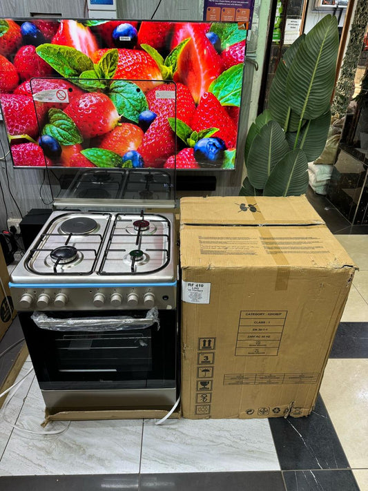 RAMTONS 3G+1E 60X60 STAINLESS STEEL TOP COOKER- RF/410