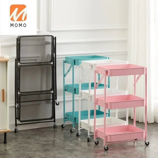 3 Tier Movable Trolley/Rack