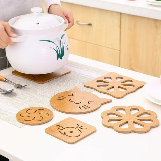 Wooden Heat Proof Place Mat
