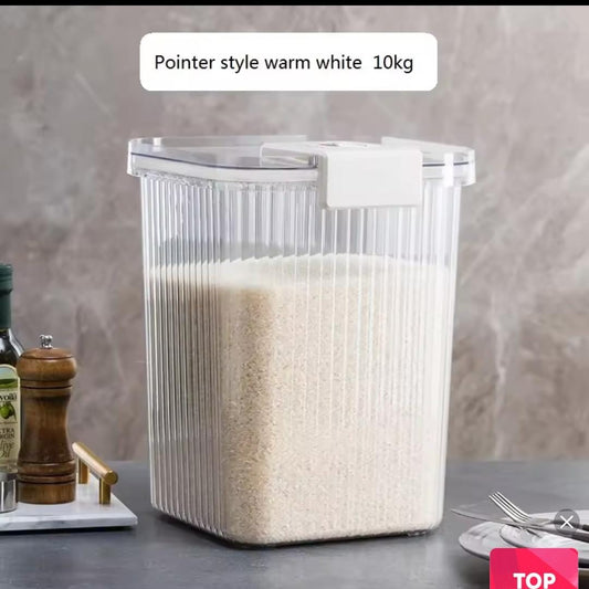 Acrylic big size cereal container | - Elegant Households KE