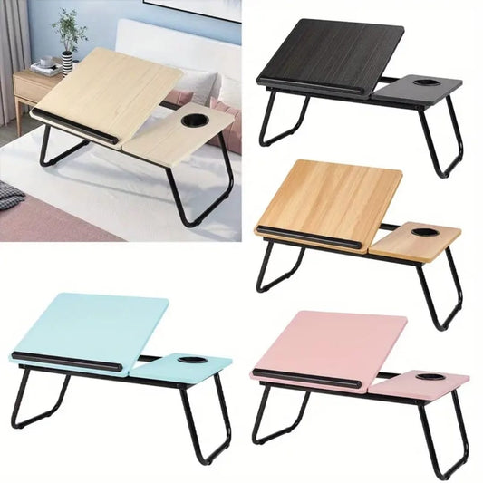 Adjustable Tilting Laptop Folding Table Stand | - Elegant Households KE