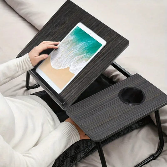 Adjustable Tilting Laptop Folding Table Stand | - Elegant Households KE