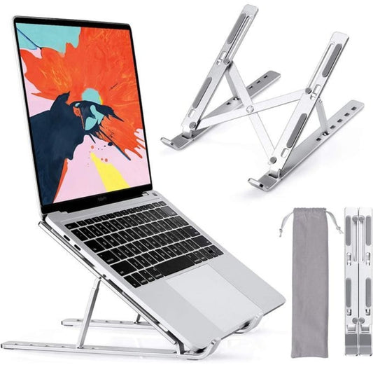 Laptop Stand Kenya - Aluminum, Foldable & Adjustable