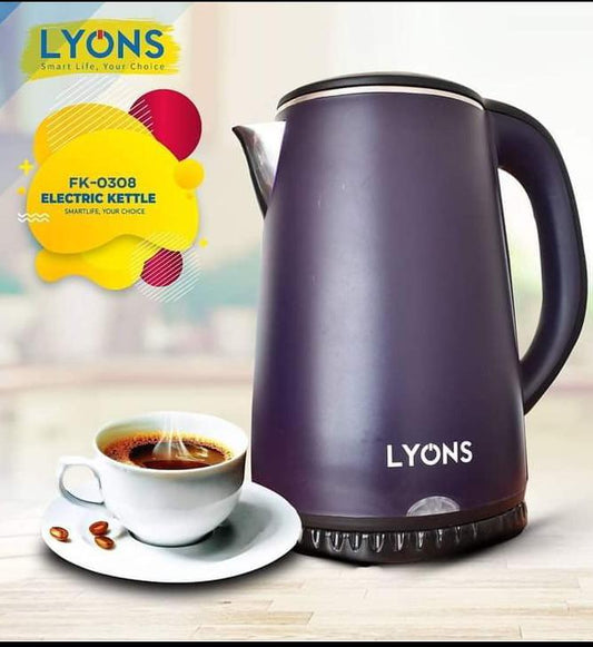 Alyionz 2.2L Purple Electric Kettle | - Elegant Households KE