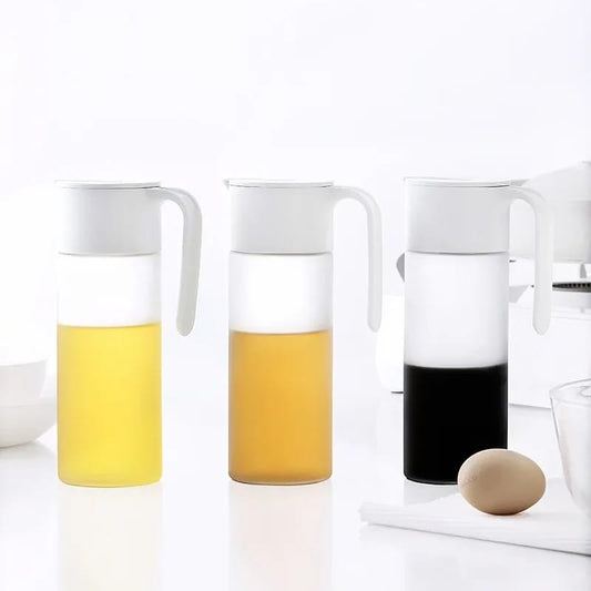 Auto Flip Glass Oil Dispenser | - Elegant Households KE