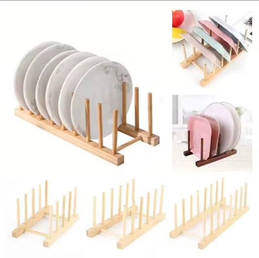 Bamboo plate holder | - Elegant Households KE