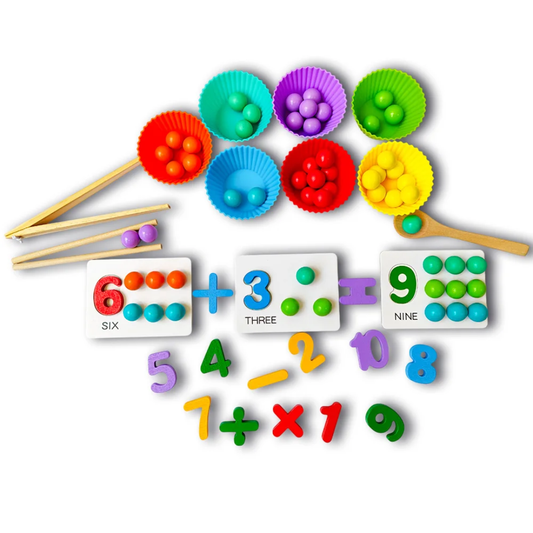 Bead Matching Game for Kids – Number Learning and Counting Toy | - Elegant Households KE