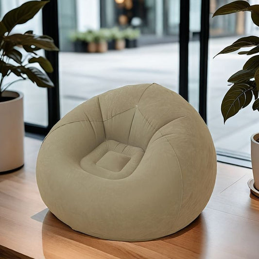 Bean bag chai + quick hand manual pump | - Elegant Households KE