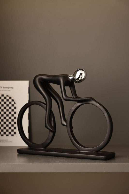 Bicycle Sculpture Ceramic Decor piece | - Elegant Households KE